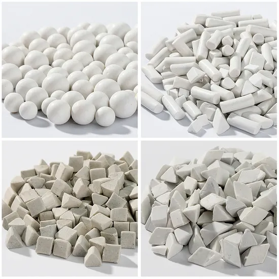 Zhongci High Efficiency Jewelry Vibratory Tumbler Media Deburring Ceramic Porcelain Media 