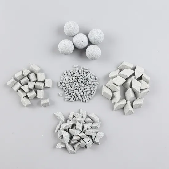 Ceramic Deburring Media for Efficient Metal Finishing Premium Quality Abrasives 